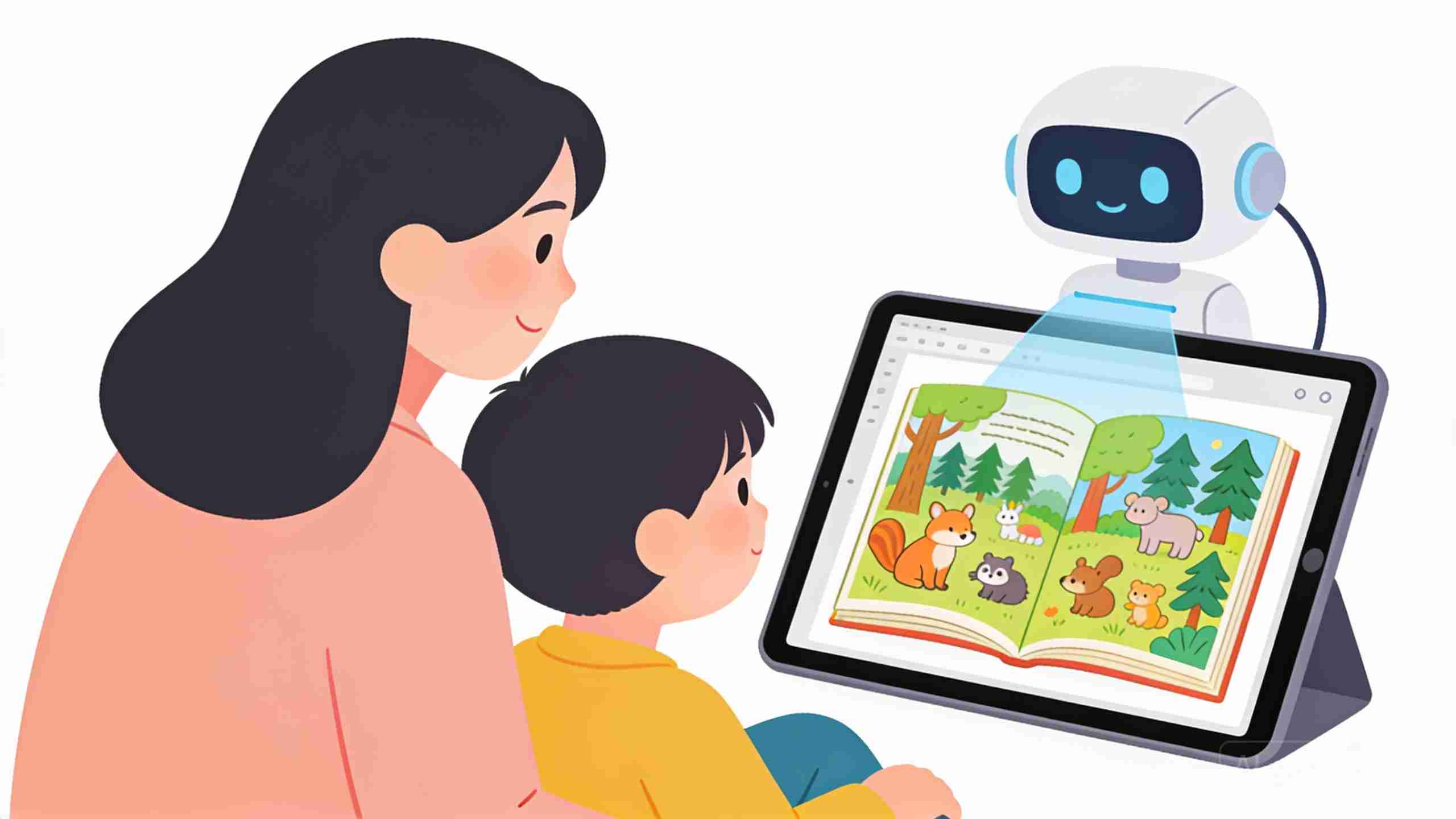 HelloGPT小学生AI绘本创作系统生成故事图画