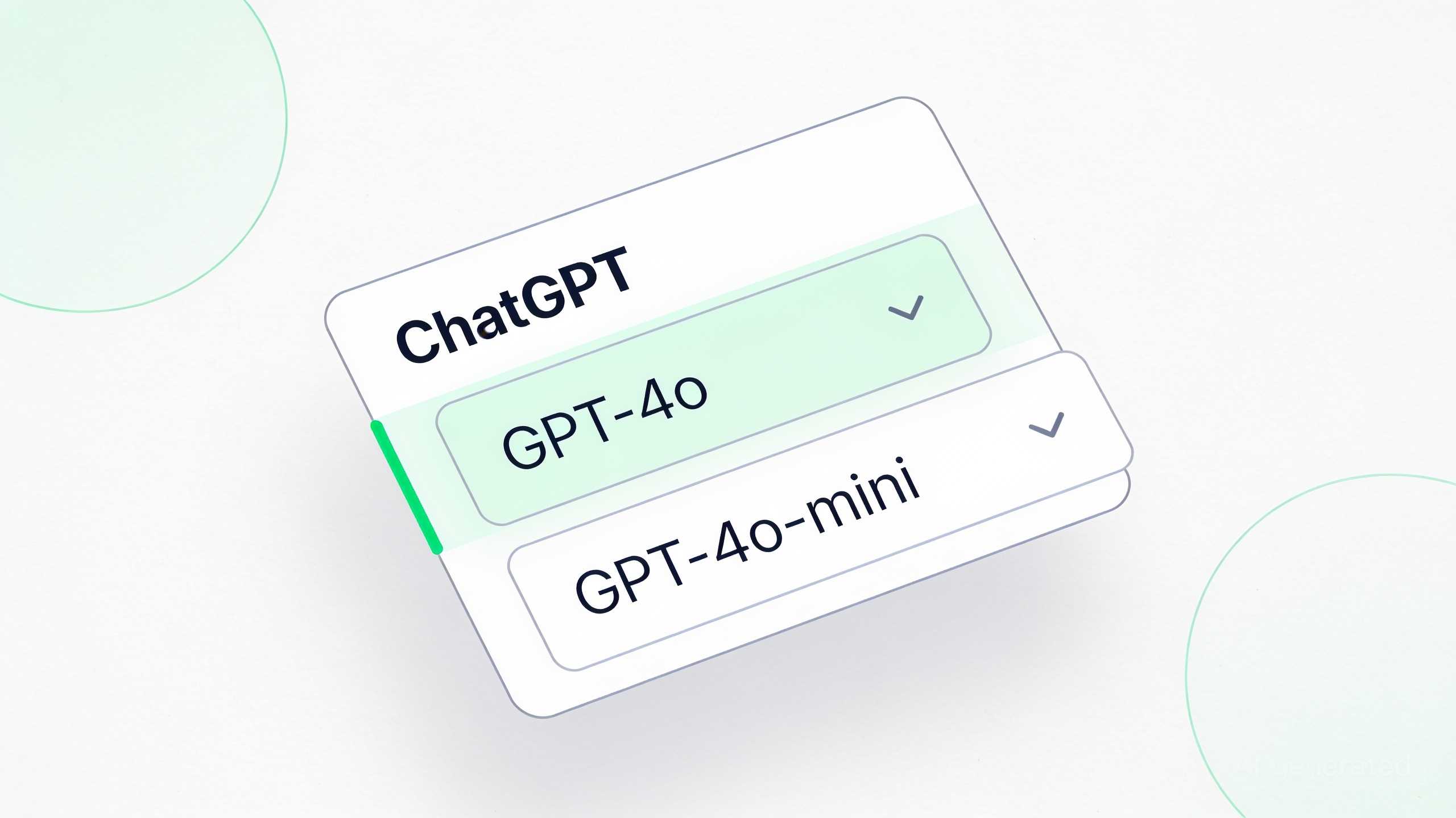 ChatGPT网页端GPT-4o模型切换选择界面示意图