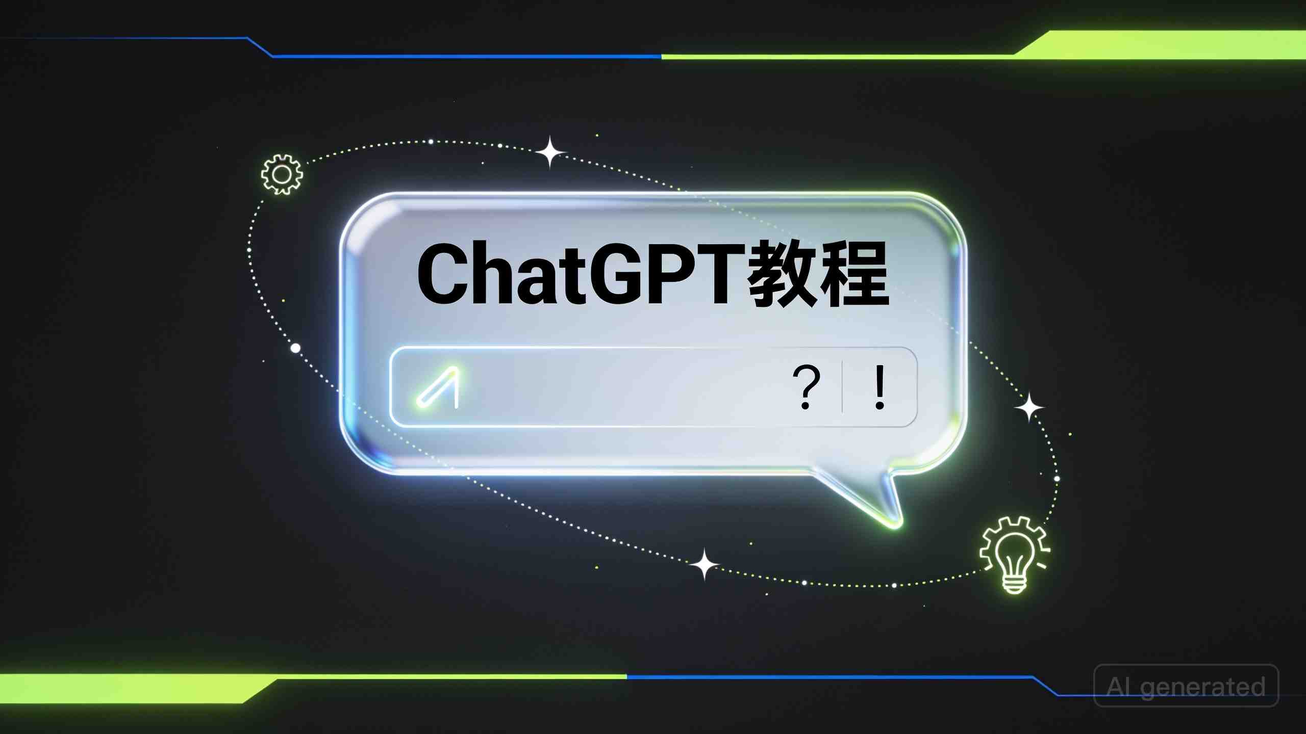 ChatGPT怎么用？最新保姆级使用教程与5大高效提问技巧