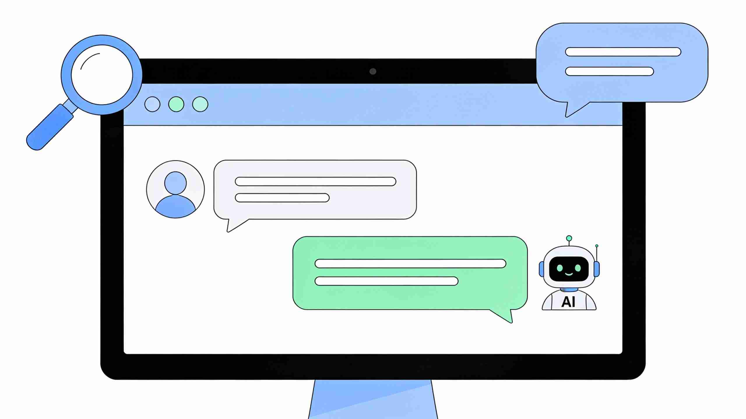 微软Copilot与GPT-4对话界面示意图