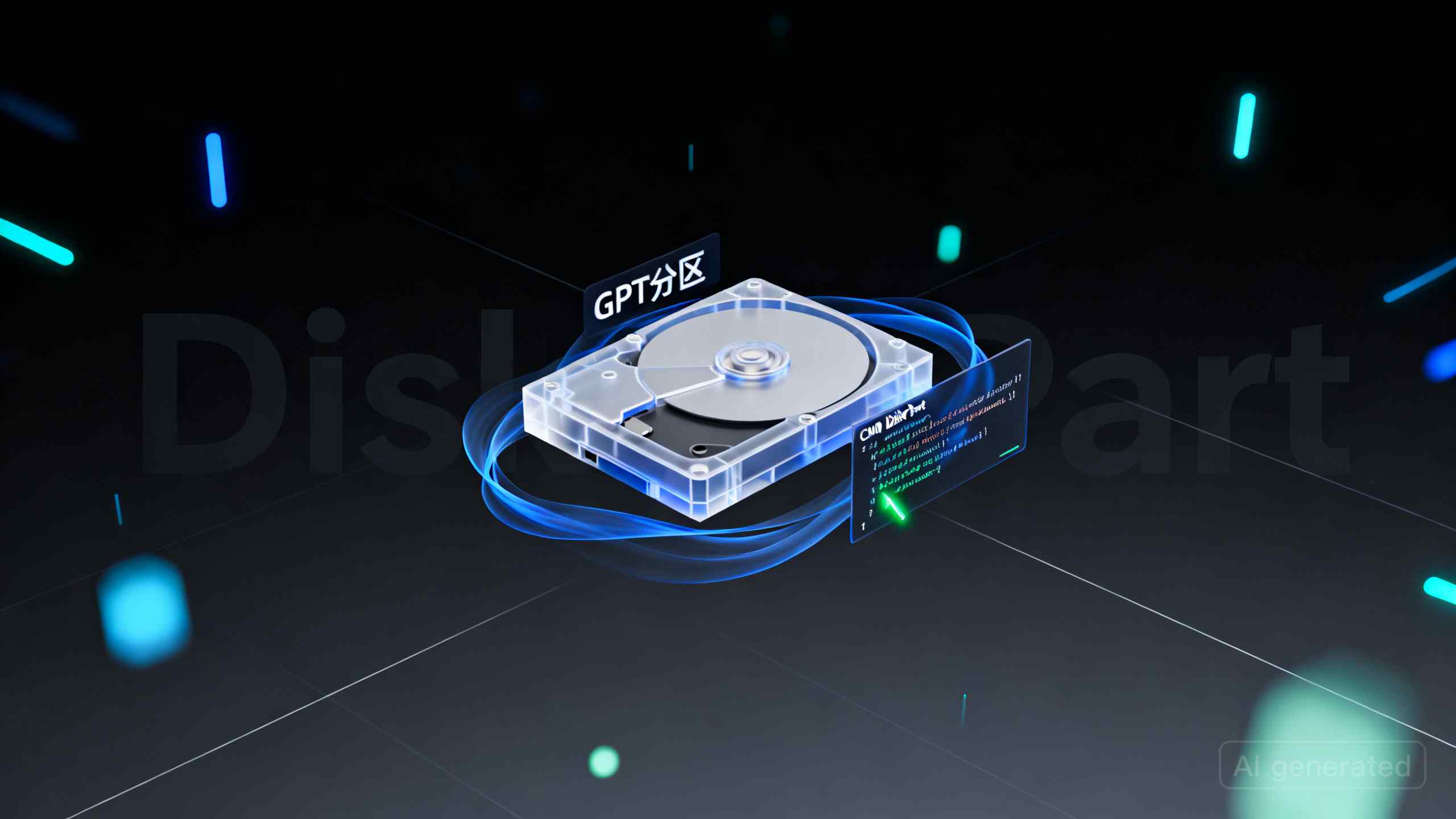 如何移除 GPT 分区？最全 DiskPart 命令行与无损数据转换教程