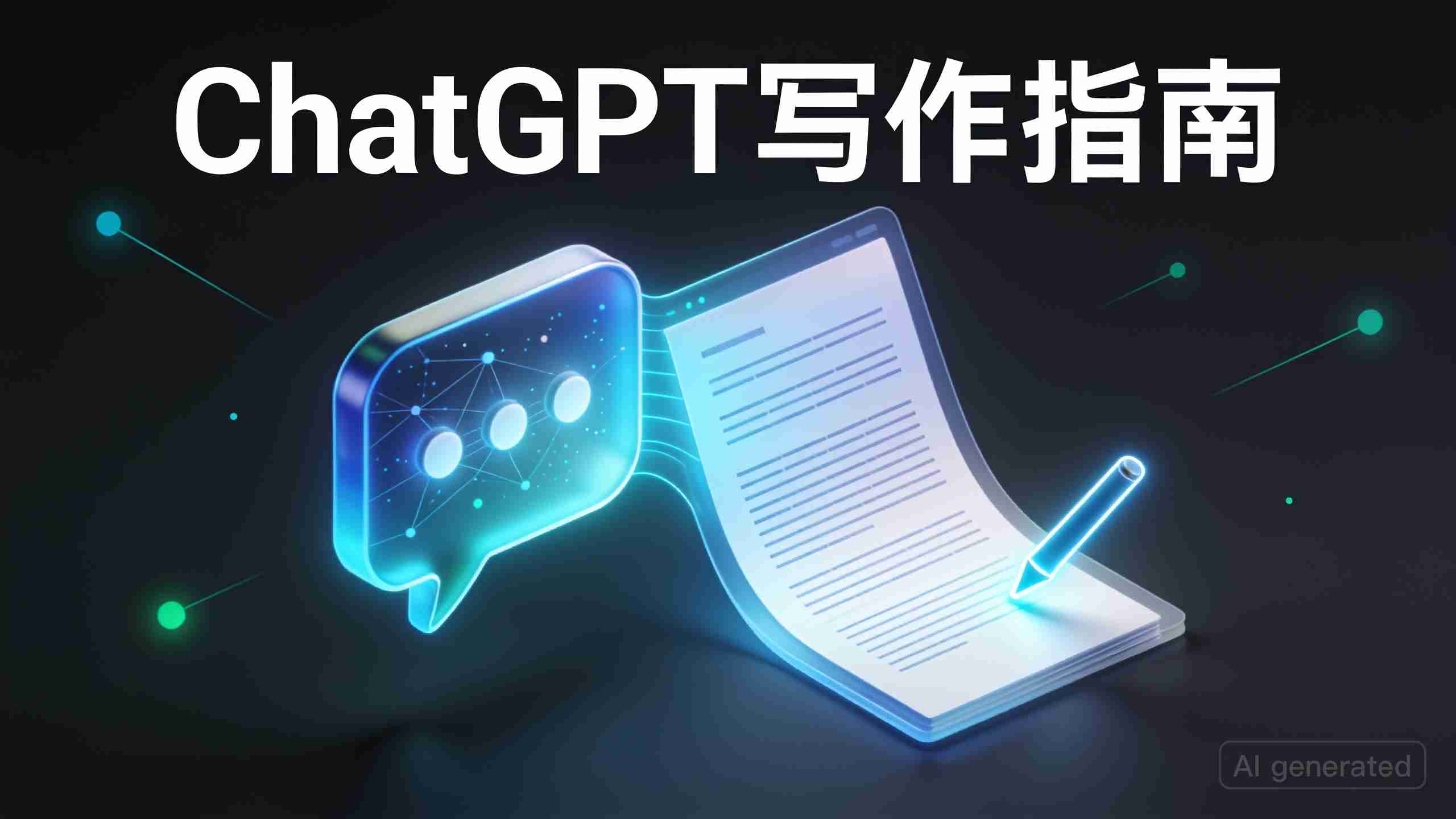 如何撰写关于聊天 GPT 的文章？超实用 ChatGPT 写作提示词与实战教学