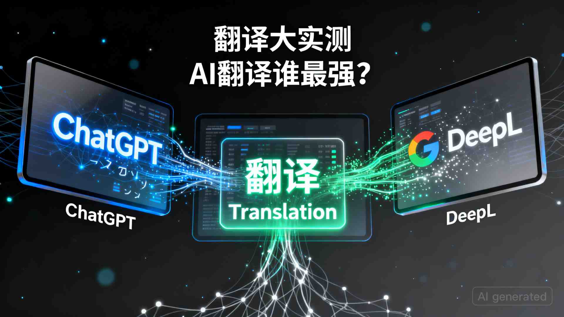 Chat GPT 的翻译效果如何？实测对比 Google 与 DeepL 结果揭秘