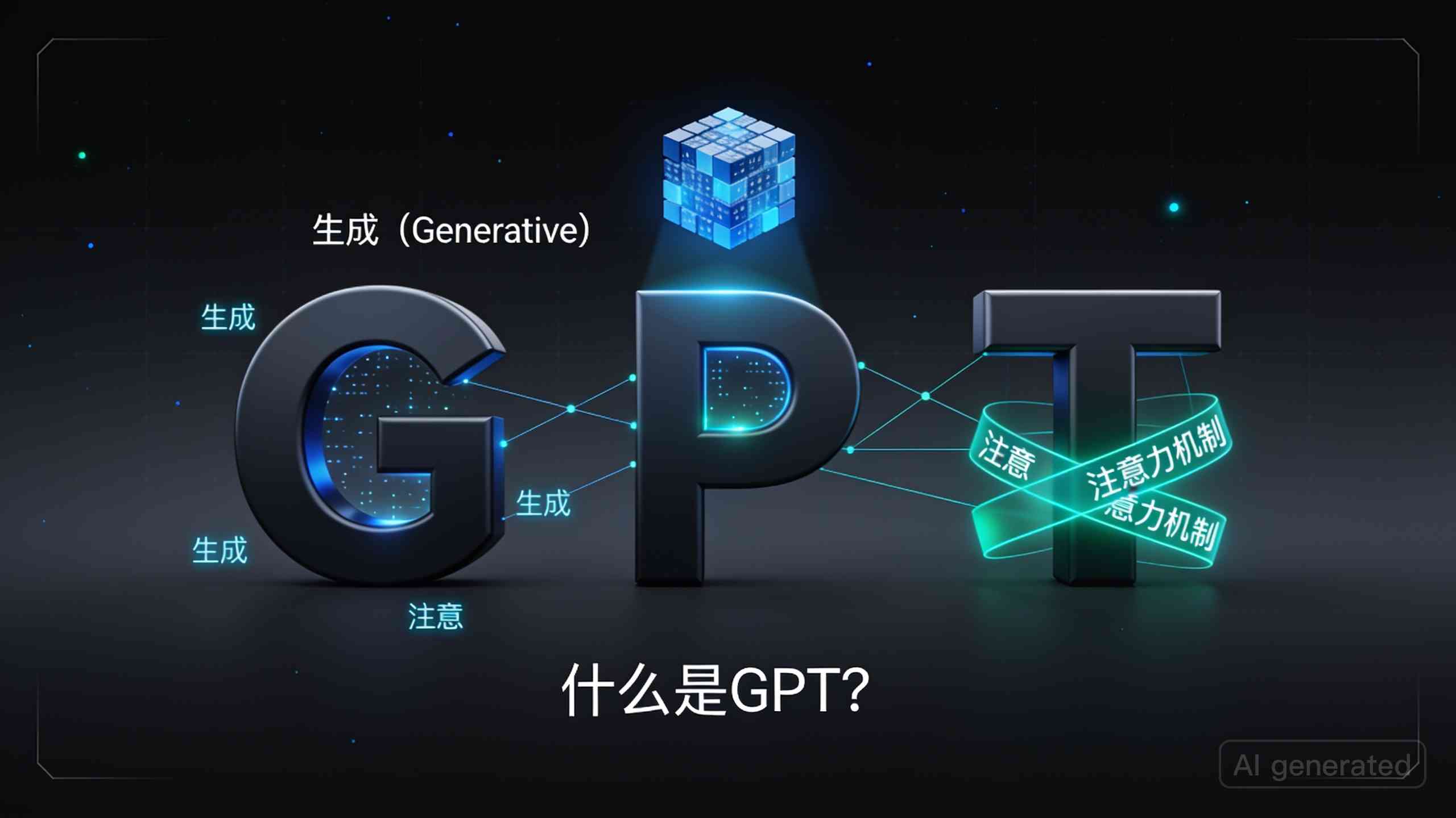 ChatGPT的GPT是什么意思？3分钟白话拆解缩写含义与原理
