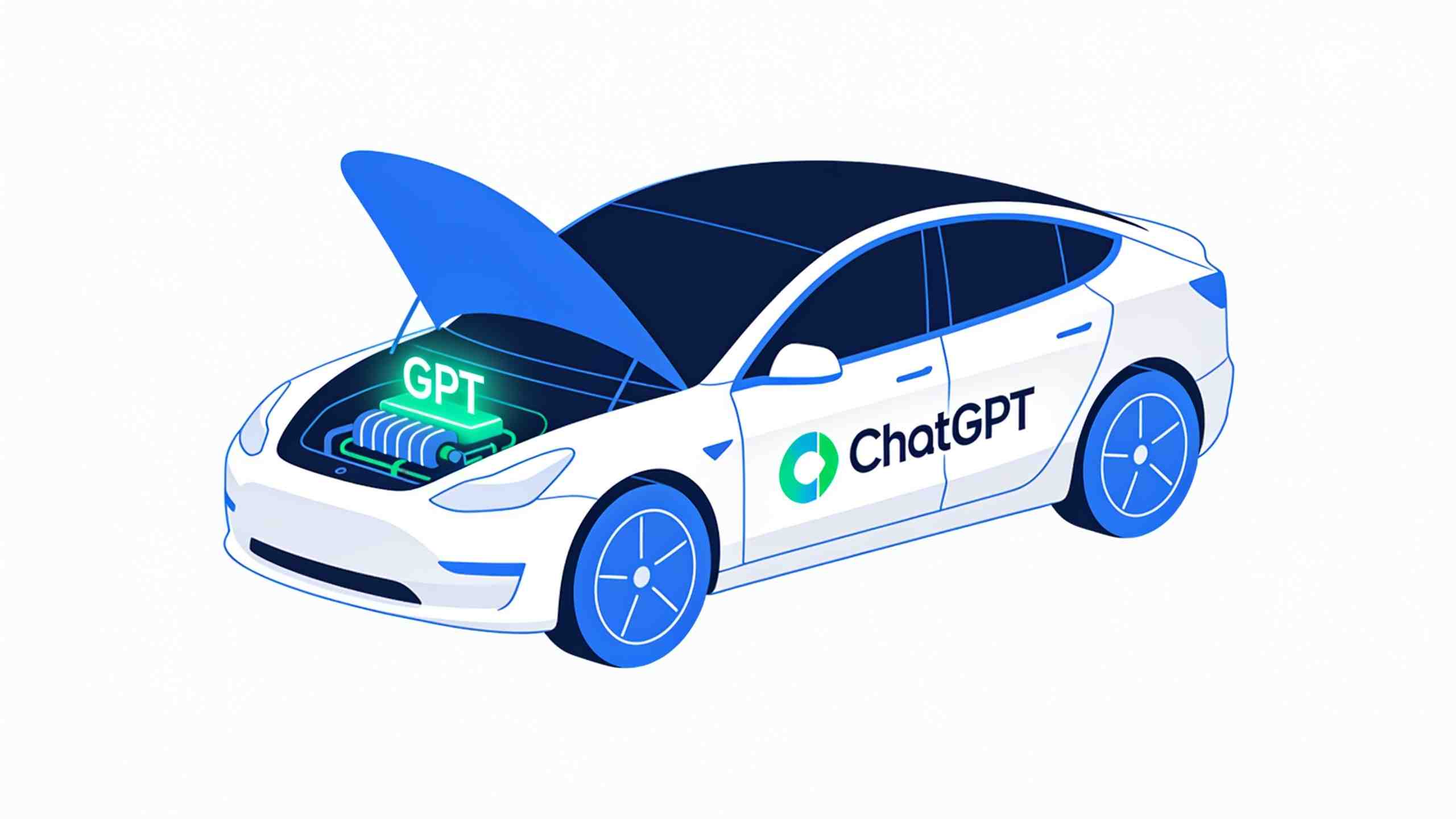 GPT与ChatGPT的区别引擎与整车关系示意图